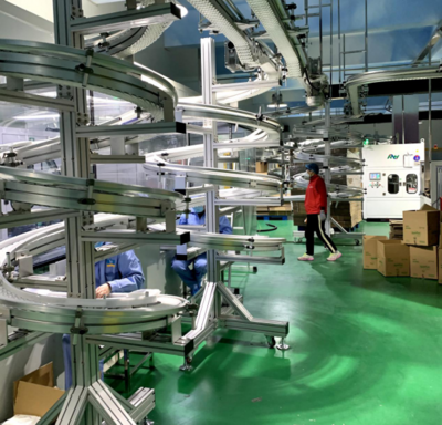 上海沁艾为亿级智能工厂打造输送利器